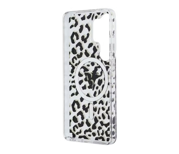 Guess Etui Leopard Print Triangle MagSafe do Galaxy S26 Ultra - 1522707 - zdjęcie 3